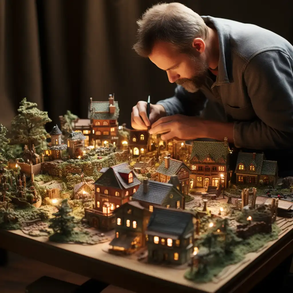 DIY: Maak je eigen magische kersttafereel